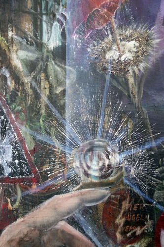 Nachmittag · 600 × 330 cm - Painting by Michael Kunze