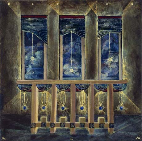 Bleibe - Painting by Michael Kunze
