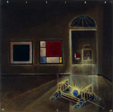 Bleibe - Painting by Michael Kunze