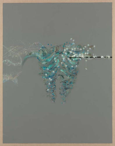 Was ist Metaphysik?/Kastalie · What is Metaphysics?/Kastalia - Painting by Michael Kunze