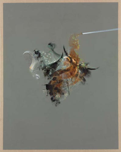 Was ist Metaphysik?/Pfiff · What is Metaphysics?/Whistle - Painting by Michael Kunze