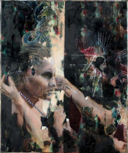 Falter I · Butterfly I - Painting by Michael Kunze