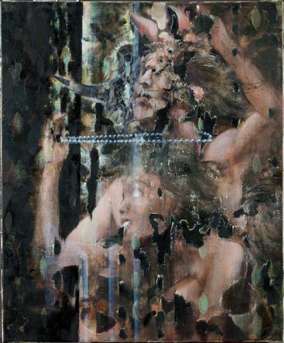 Falter II · Butterfly II - Painting by Michael Kunze