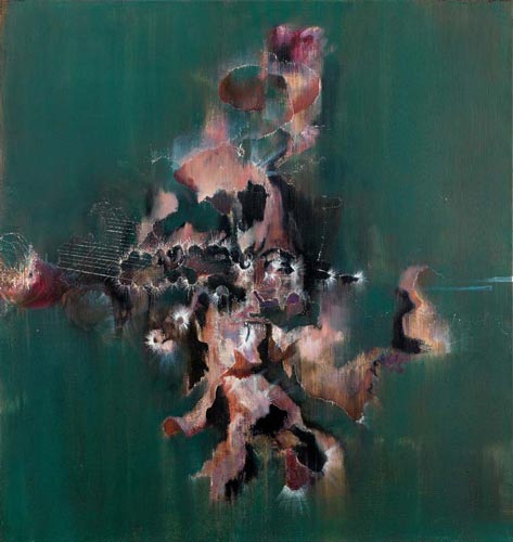 IRAS/Medea/P.P.P. III · IRAS/Medea/P.P.P. III - Painting by Michael Kunze