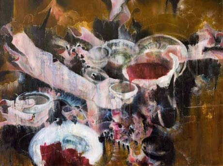 IRAS/Medea/P.P.P. IV · IRAS/Medea/P.P.P. IV - Painting by Michael Kunze