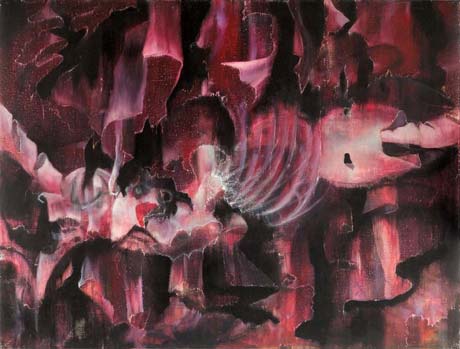 IRAS/Medea/P.P.P. V · IRAS/Medea/P.P.P. V - Painting by Michael Kunze