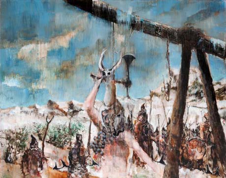 IRAS/Medea/P.P.P. IX · IRAS/Medea/P.P.P. IX - Painting by Michael Kunze