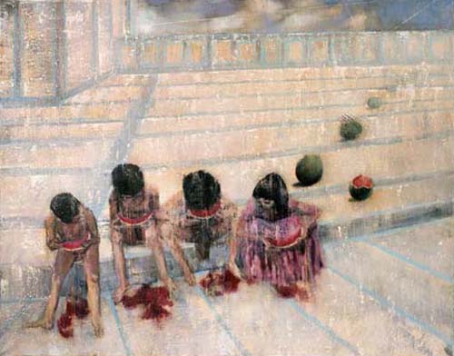 IRAS/Medea/P.P.P. X · IRAS/Medea/P.P.P. X - Painting by Michael Kunze