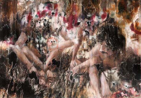IRAS/Medea/P.P.P. XIV · IRAS/Medea/P.P.P. XIV - Painting by Michael Kunze