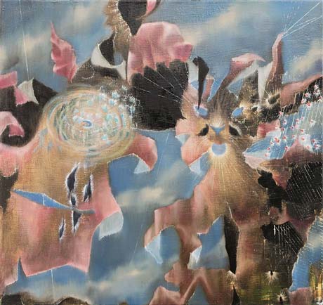 IRAS/Medea/P.P.P. XVII · IRAS/Medea/P.P.P. XVII - Painting by Michael Kunze