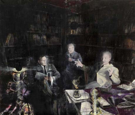 Was ist Metaphysik?/Spiegel Interview II · What is Metaphysics?/Spiegel Interview II - Painting by Michael Kunze