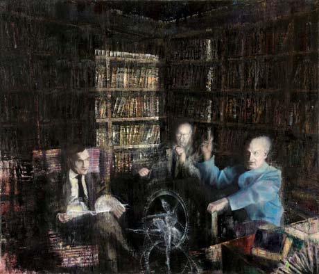 Was ist Metaphysik?/Spiegel Interview IV · What is Metaphysics?/Spiegel Interview IV - Painting by Michael Kunze