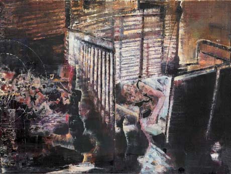 Was ist Metaphysik?/Kingdom III · What is Metaphysics?/Kingdom III - Painting by Michael Kunze