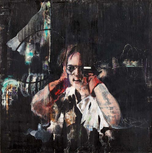 Was ist Metaphysik?/Kingdom V · What is Metaphysics?/Kingdom V - Painting by Michael Kunze