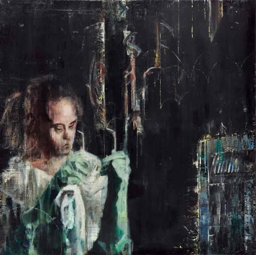Was ist Metaphysik?/Kingdom VI · What is Metaphysics?/Kingdom VI - Painting by Michael Kunze
