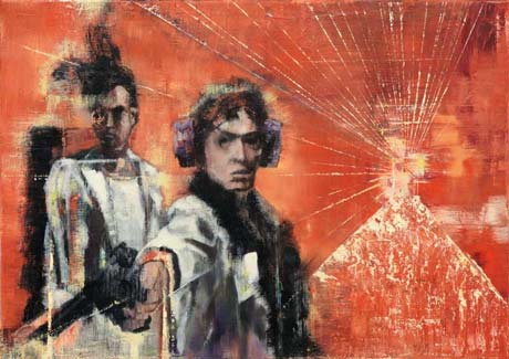 Was ist Metaphysik?/Kingdom XI · What is Metaphysics?/Kingdom XI - Painting by Michael Kunze