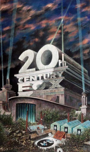 Statt Anfang ohne Chaos Text II · Instead of Beginning without Chaos Text II - Painting by Michael Kunze