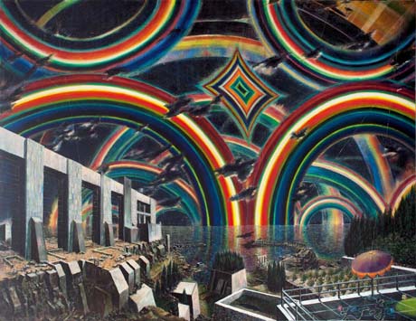 Tinnitus I · Tinnitus I - Painting by Michael Kunze