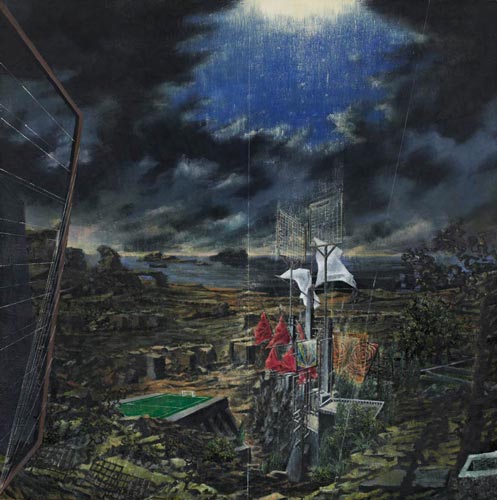 Ab! · Off! - Painting by Michael Kunze