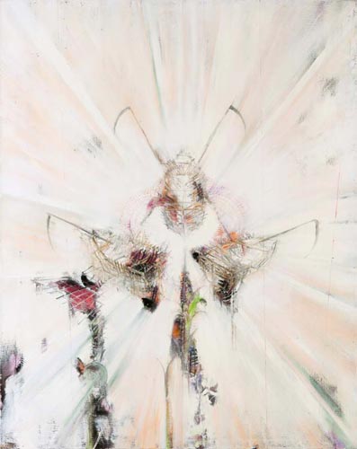 Ins Schwarze zurück ·    Back to Black - Painting by Michael Kunze