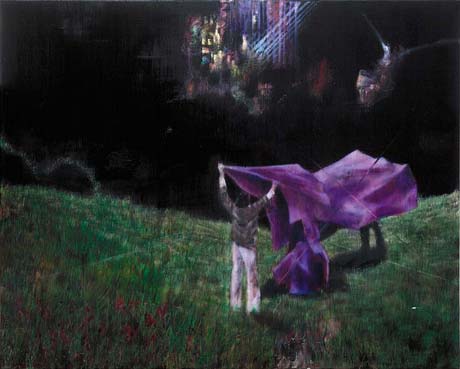Byars/Asphodelia · Byars/Asphodelia - Painting by Michael Kunze