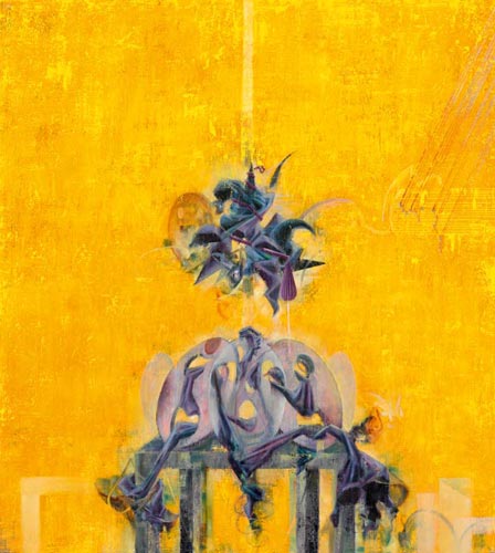 Spann · Instep - Painting by Michael Kunze