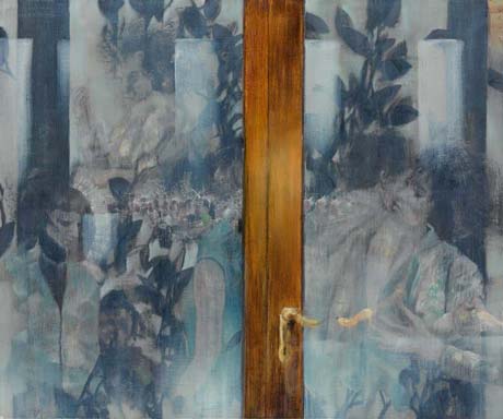 Paolos Theorie VI · Paolo's Theory VI - Painting by Michael Kunze