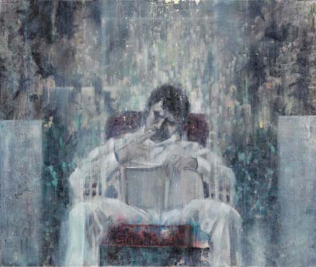 Paolos Theorie VIII · Paolo's Theory VIII - Painting by Michael Kunze