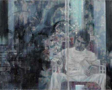 Paolos Theorie IX · Paolo's Theory IX - Painting by Michael Kunze