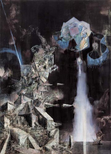 Atelier/Zephyr · Studio/Zephyr - Painting by Michael Kunze