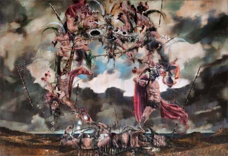 IRAS/300 III · IRAS/300 III - Painting by Michael Kunze