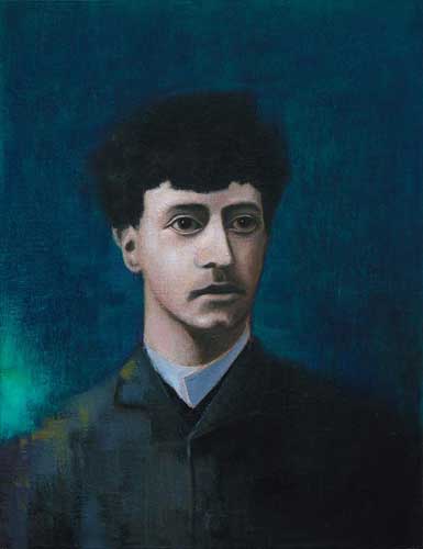 Gabriele d’Annunzio - Painting by Michael Kunze