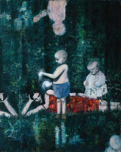 Andrej Tarkowskij (2) - Painting by Michael Kunze