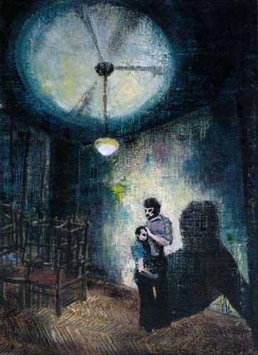 Andrej Tarkowskij (3) - Painting by Michael Kunze