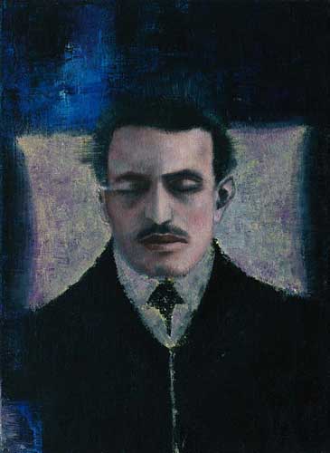 Otto Weininger - Painting by Michael Kunze