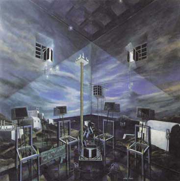 Und Heute · And Today - Painting by Michael Kunze