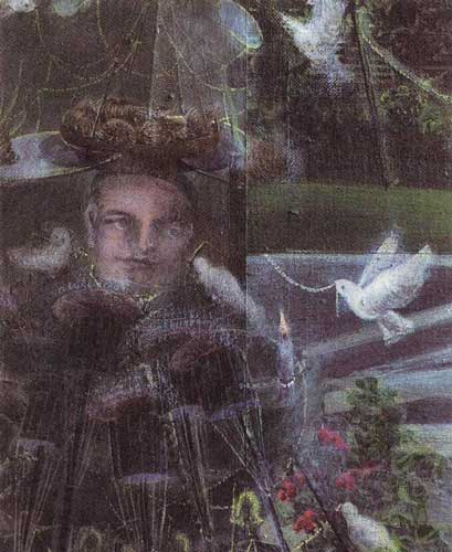 Vormittag/Detail · Forenoon/Detail - Painting by Michael Kunze