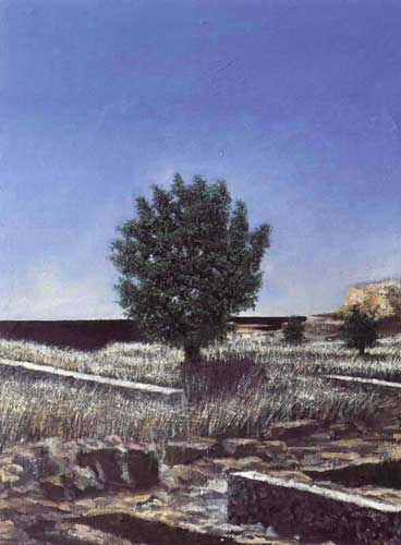 Schuß · Shot - Painting by Michael Kunze