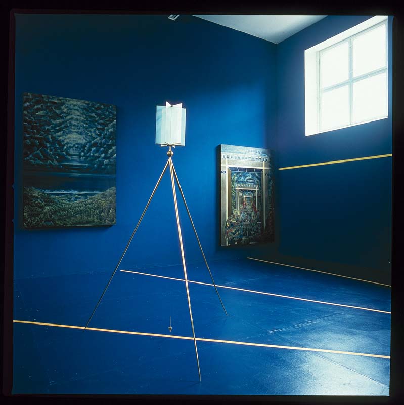 Installation Kunstverein München, 1990, Foto: Marc Berger