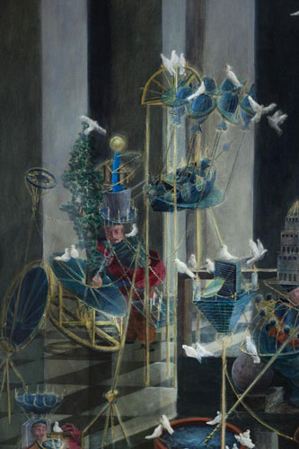 Vormittag/Detail · Forenoon/Detail - Painting by Michael Kunze