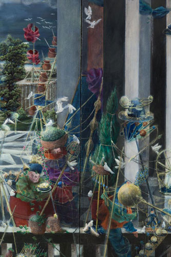 Vormittag/Detail · Forenoon/Detail - Painting by Michael Kunze
