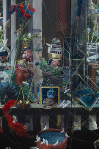 Vormittag/Detail · Forenoon/Detail - Painting by Michael Kunze